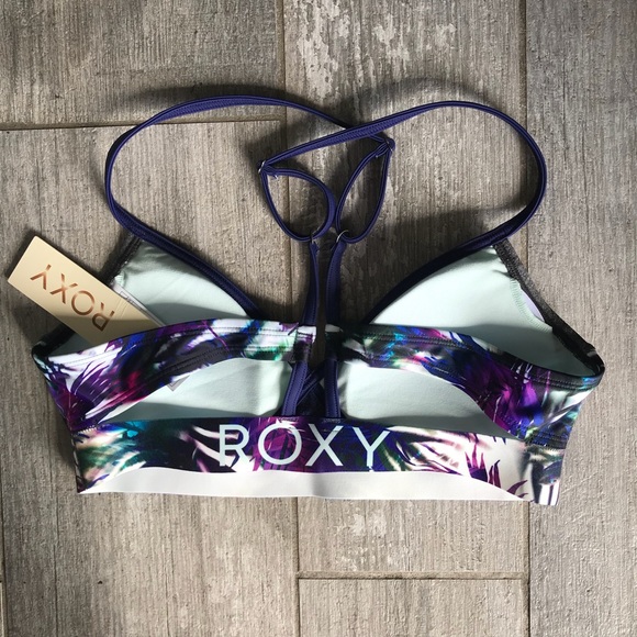 🔥🔥ROXY - CAR. SUNSET CRISS CROSS BIKINI TOP 🔥🔥 - Picture 3 of 4